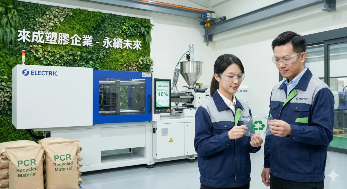 綠色製造與永續未來｜ESG 企業承諾 - 來成塑膠企業
